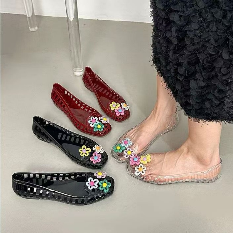 Women Accessories For Hand - 속이 빈 귀여운 도파민 슈즈 시크