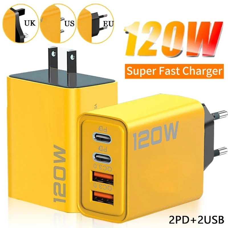 Women Accessories In Uk - 120W USB C PD 충전기 4포트