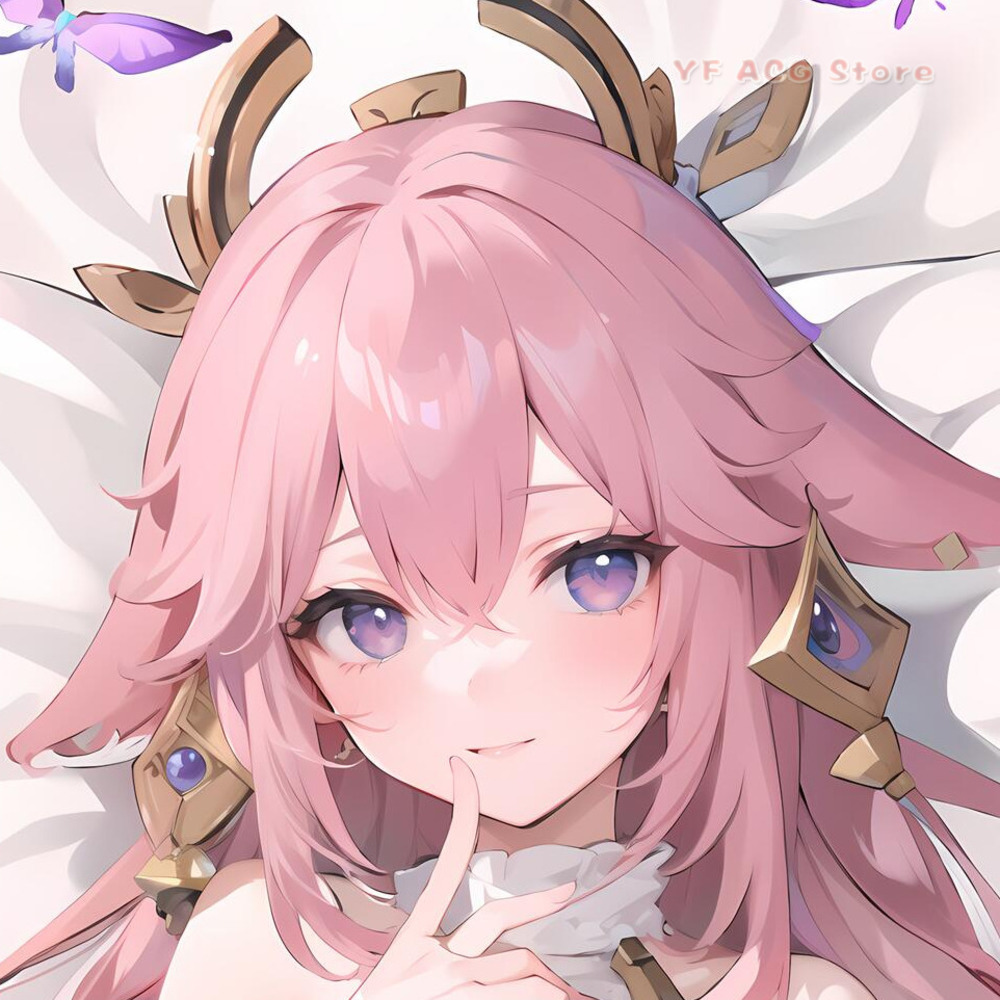 Queen Accessories - Genshin Impact Yae Miko Dakimakura 커버