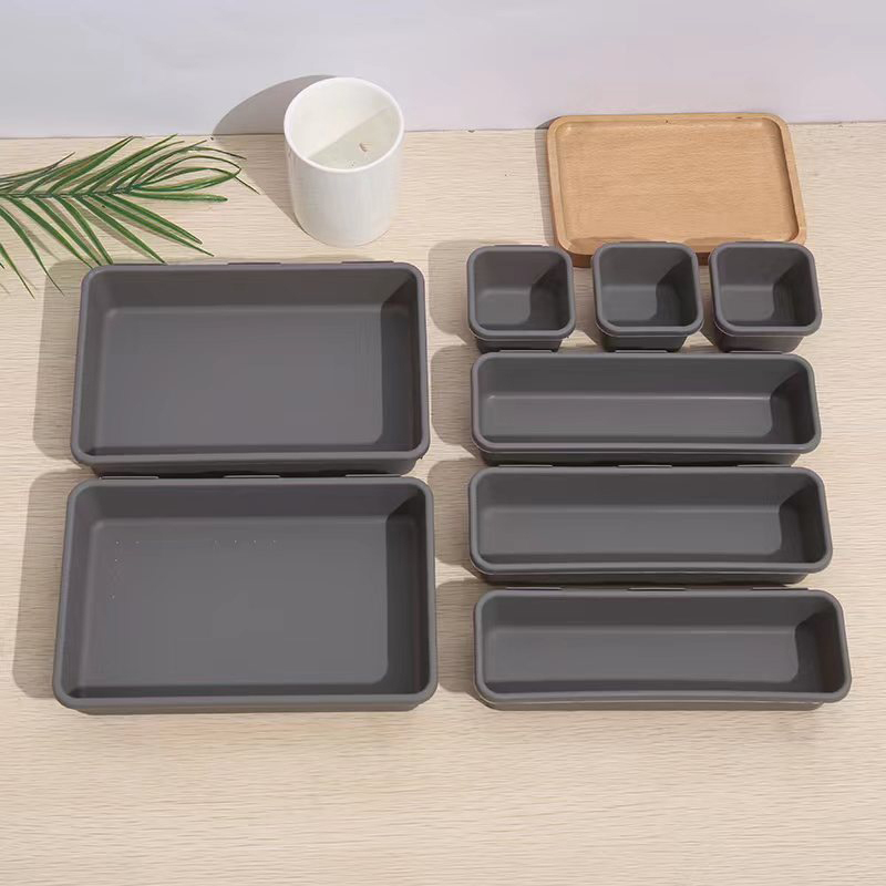 Women Accessories Drawer - 8PCS 서랍 주최자 가정용 방진 책상