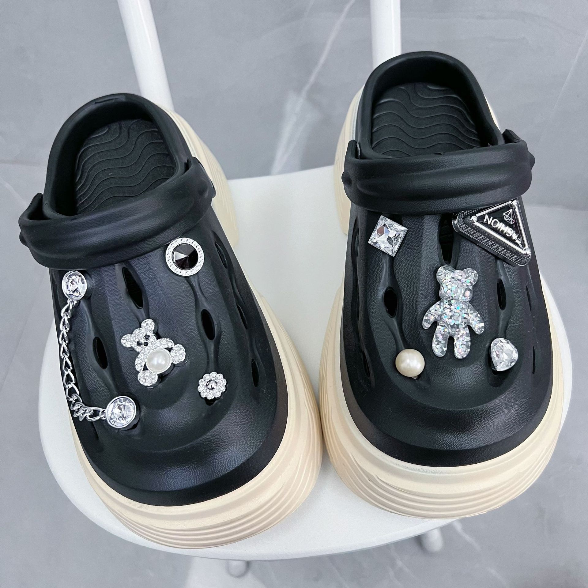 Women'S Accessories For Crocs - 핏 크록스 장식 액세서리 다이아몬드 체인
