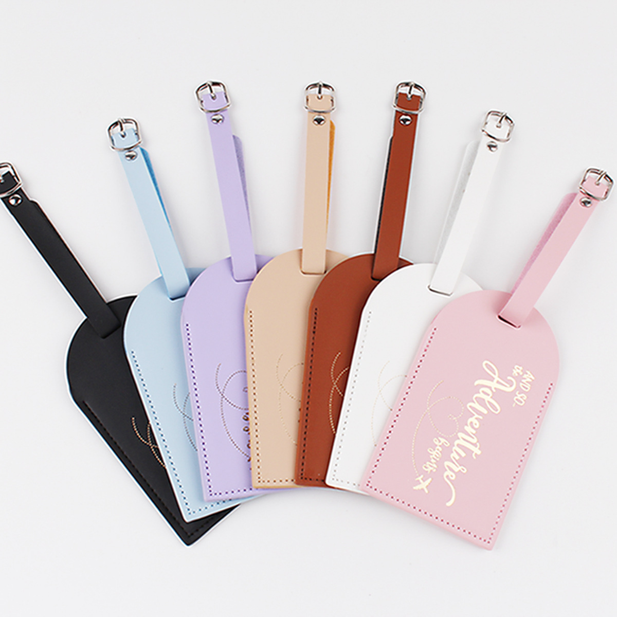 Women Accessories Name - 1PC 여성 남성 PU 가죽 수하물