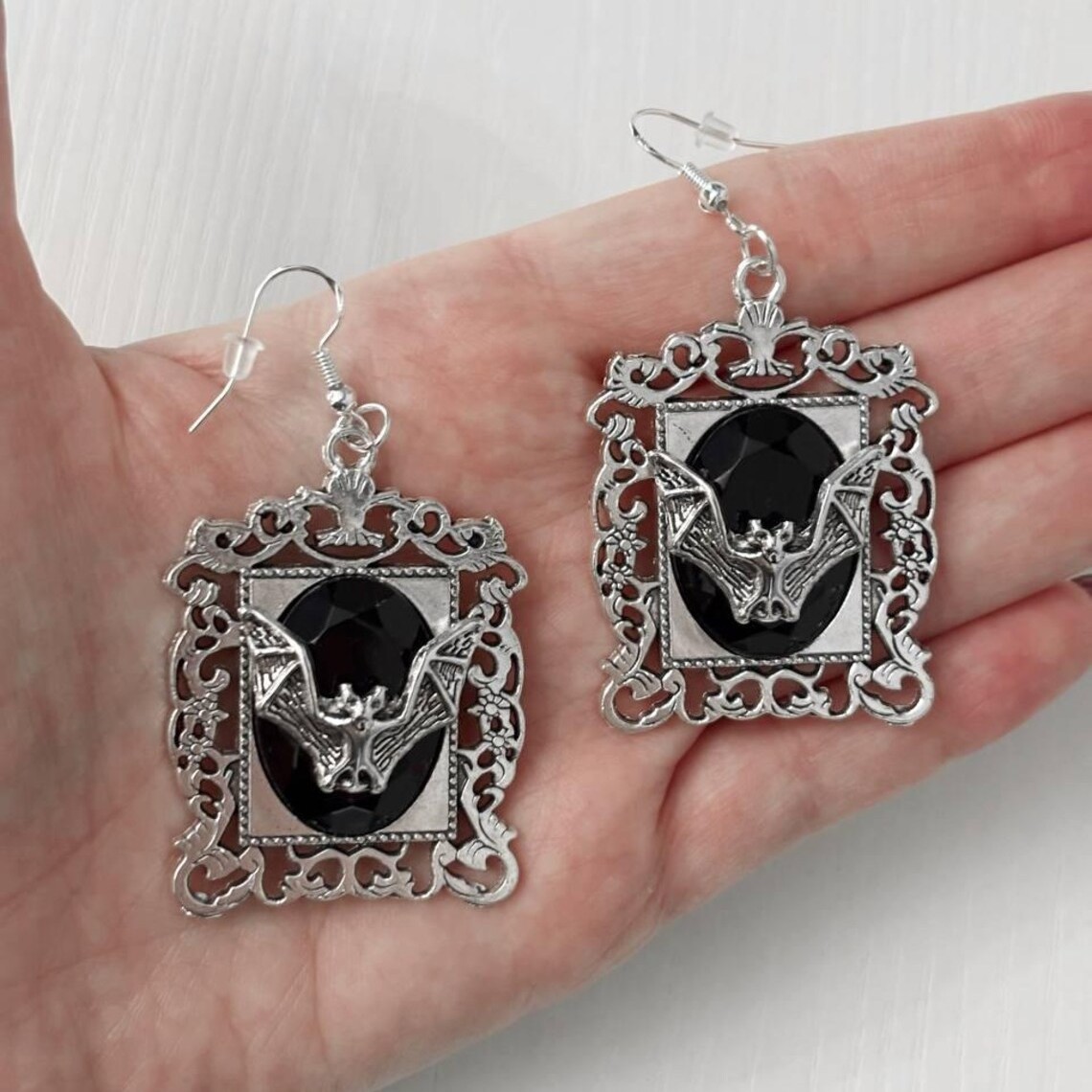 Women'S Victorian Accessories - 뱀파이어 박쥐 귀걸이, 고딕 주얼리, 마법