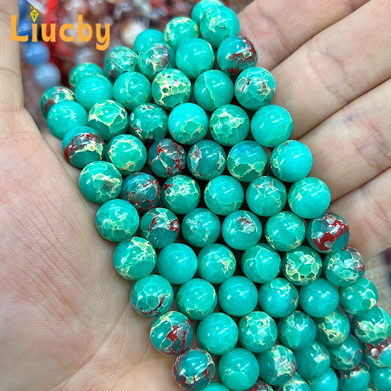 모조 녹색 황제 소나무 쥬얼리에 대한 수제 비즈 DIY - Women Accessories For Hand 리뷰 및 가격