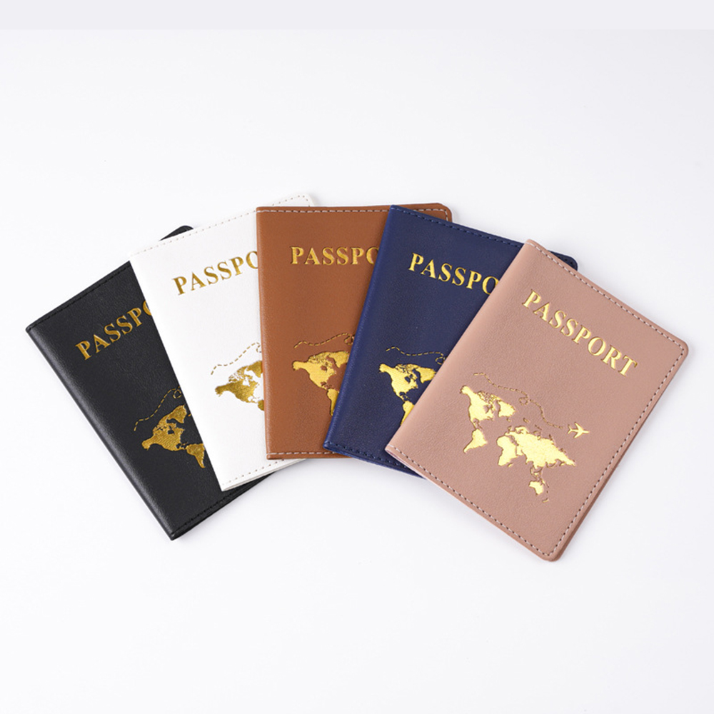 맞춤 이름 여행 여권 커버 골드 글로벌 지도 개인화된  - Women Accessories Name 리뷰 및 가격