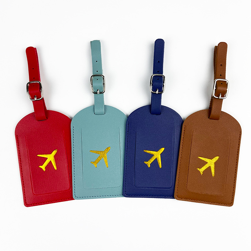 남녀공용 다채로운 PU 가죽 수하물 태그, 이름 ID  - Women Accessories Name 리뷰 및 가격