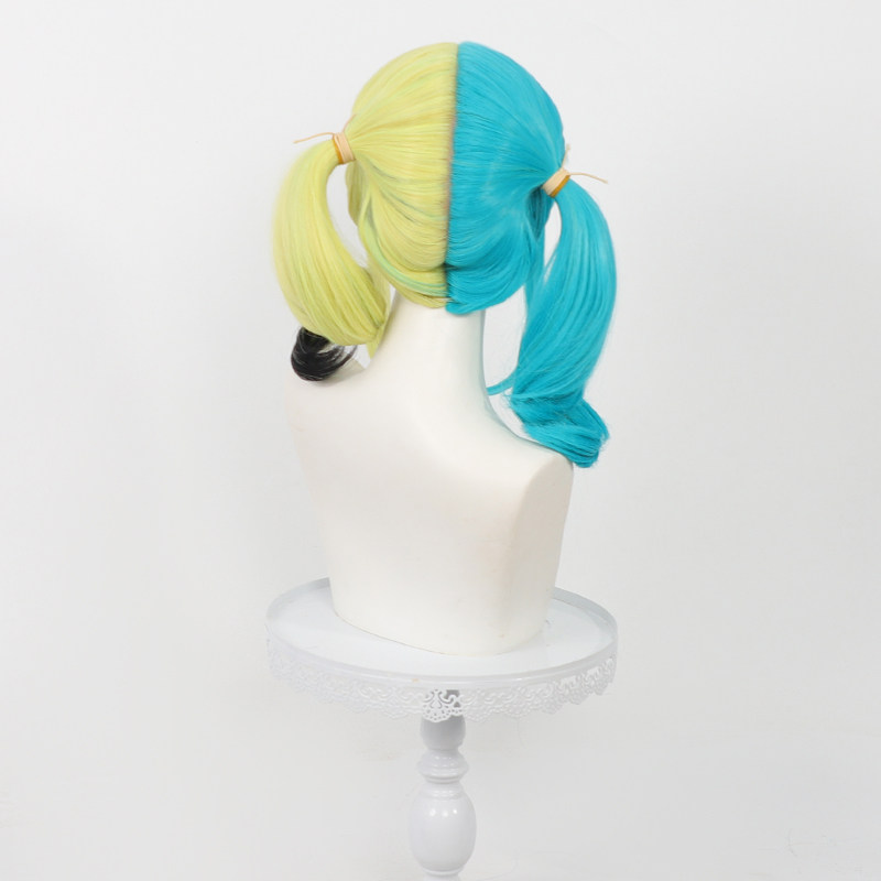애니메이션 카나리 코스프레 가발 내열성 노란색 녹색 피 - Women Accessories Aesthetic 리뷰 및 가격