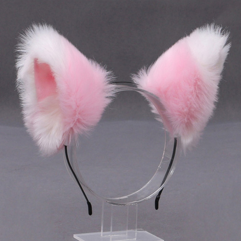 푹신한 여우 고양이 귀 플러시 머리띠 부드러운 털 헤어 - Women'S Formal Accessories 리뷰 및 가격