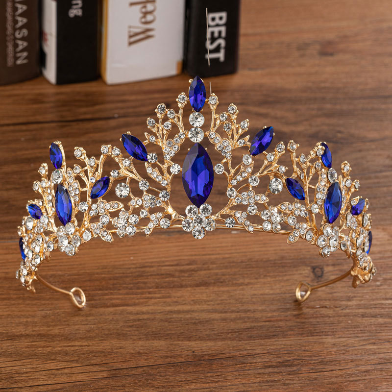 티아라 화려한 라인스톤 퀸 크라운 신부 웨딩 생일 머리 - Queen Accessories 리뷰 및 가격
