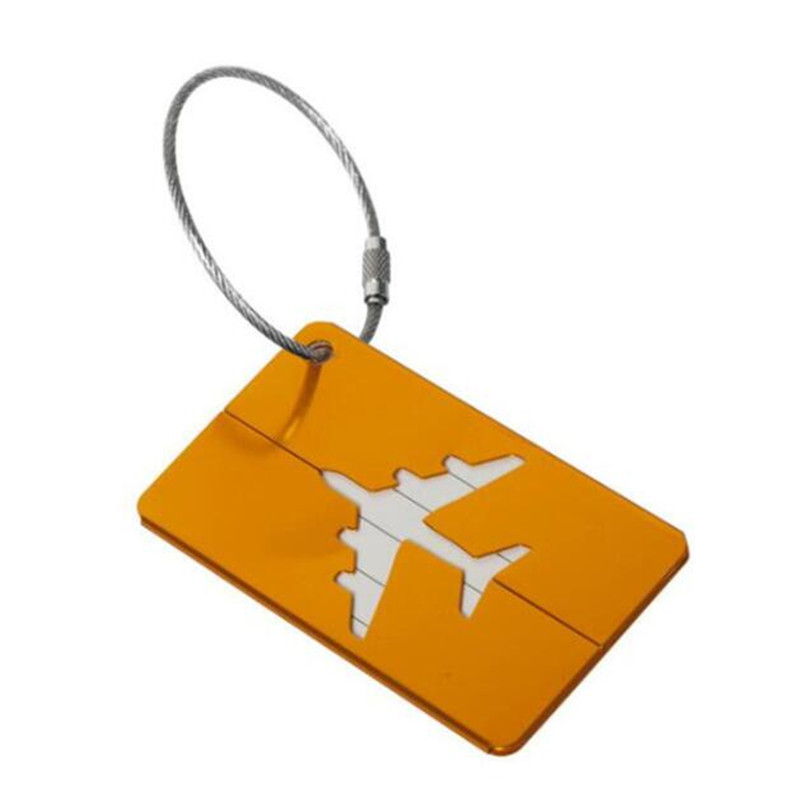 새로운 패션 수하물 태그 알루미늄 합금 여성 남성 여행 - Women Accessories Name 리뷰 및 가격