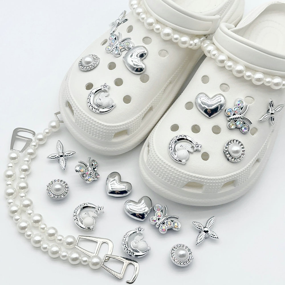 크록스 가든 슈즈 버클 세트 여성용 신발 핀 탈부착 가 - Women'S Accessories For Crocs 리뷰 및 가격