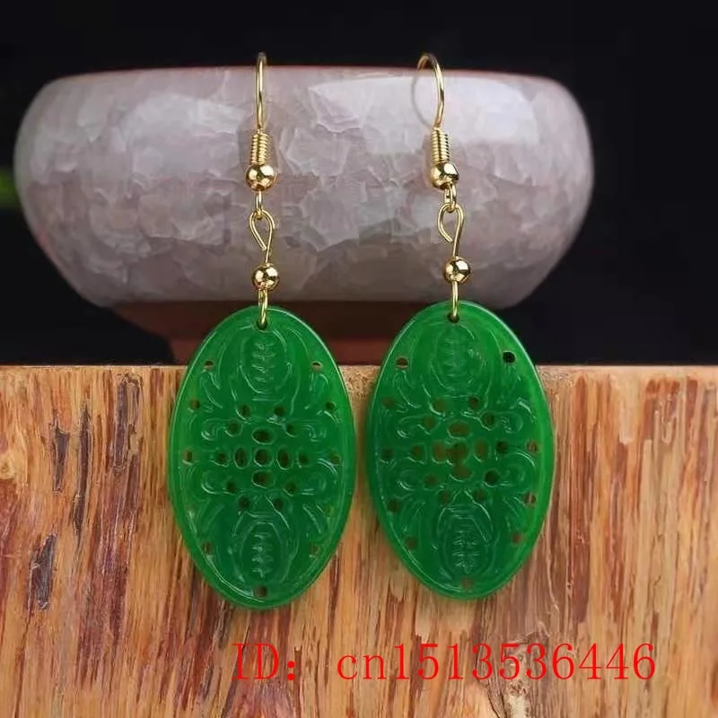 925 실버 천연 녹색 옥 중공 DIY 피닉스 귀걸이  - Women Accessories For Hand 리뷰 및 가격