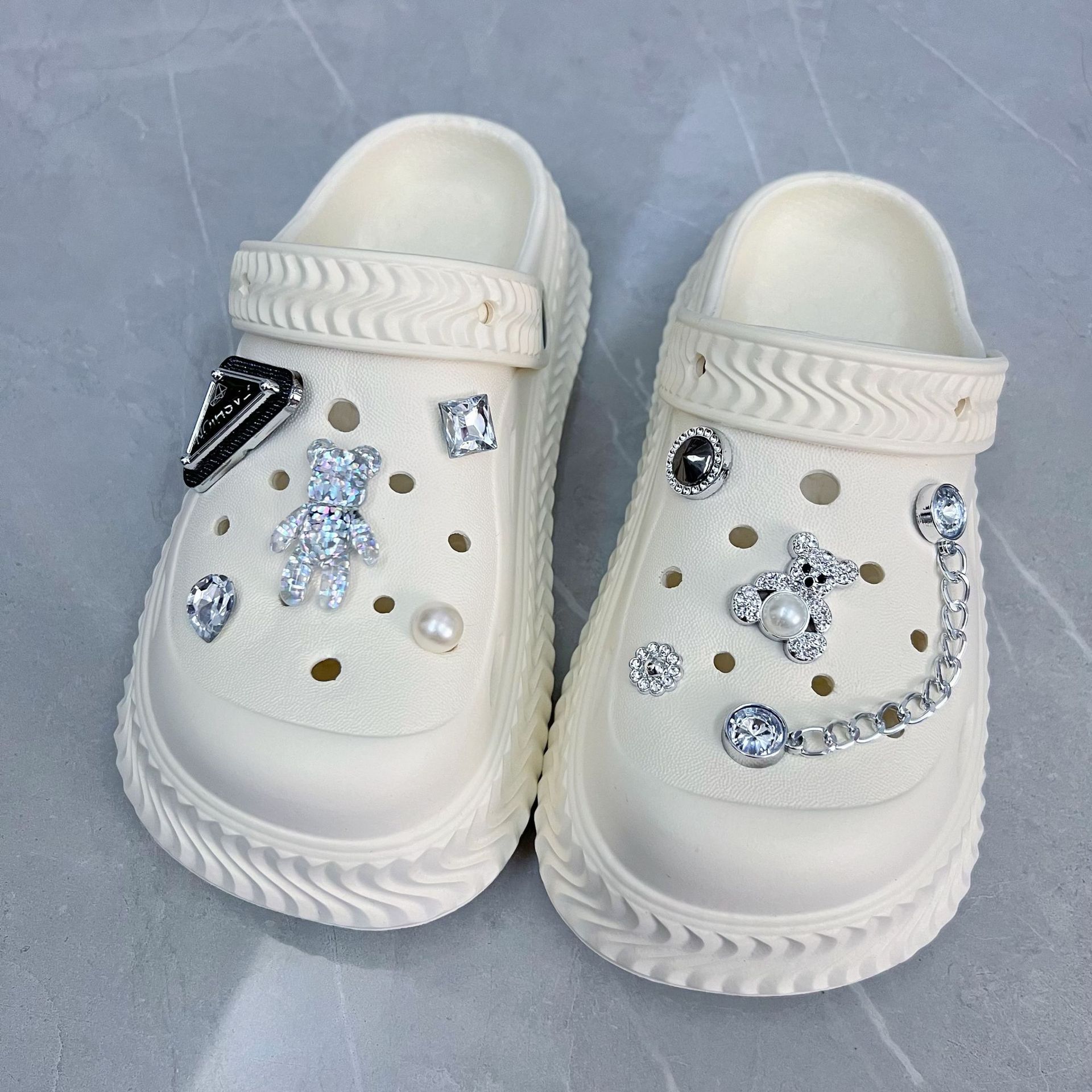 핏 크록스 장식 액세서리 다이아몬드 체인 DIY 다이아 - Women'S Accessories For Crocs 리뷰 및 가격