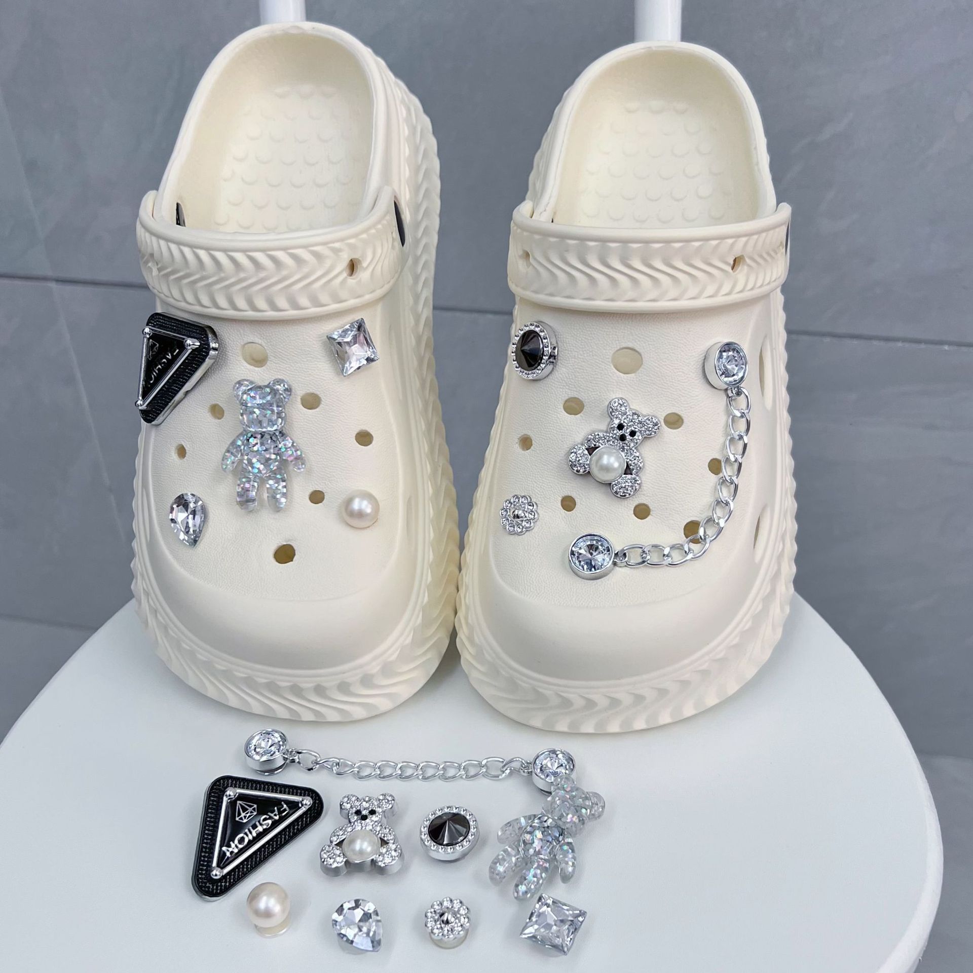 핏 크록스 장식 액세서리 다이아몬드 체인 DIY 다이아 - Women'S Accessories For Crocs 리뷰 및 가격