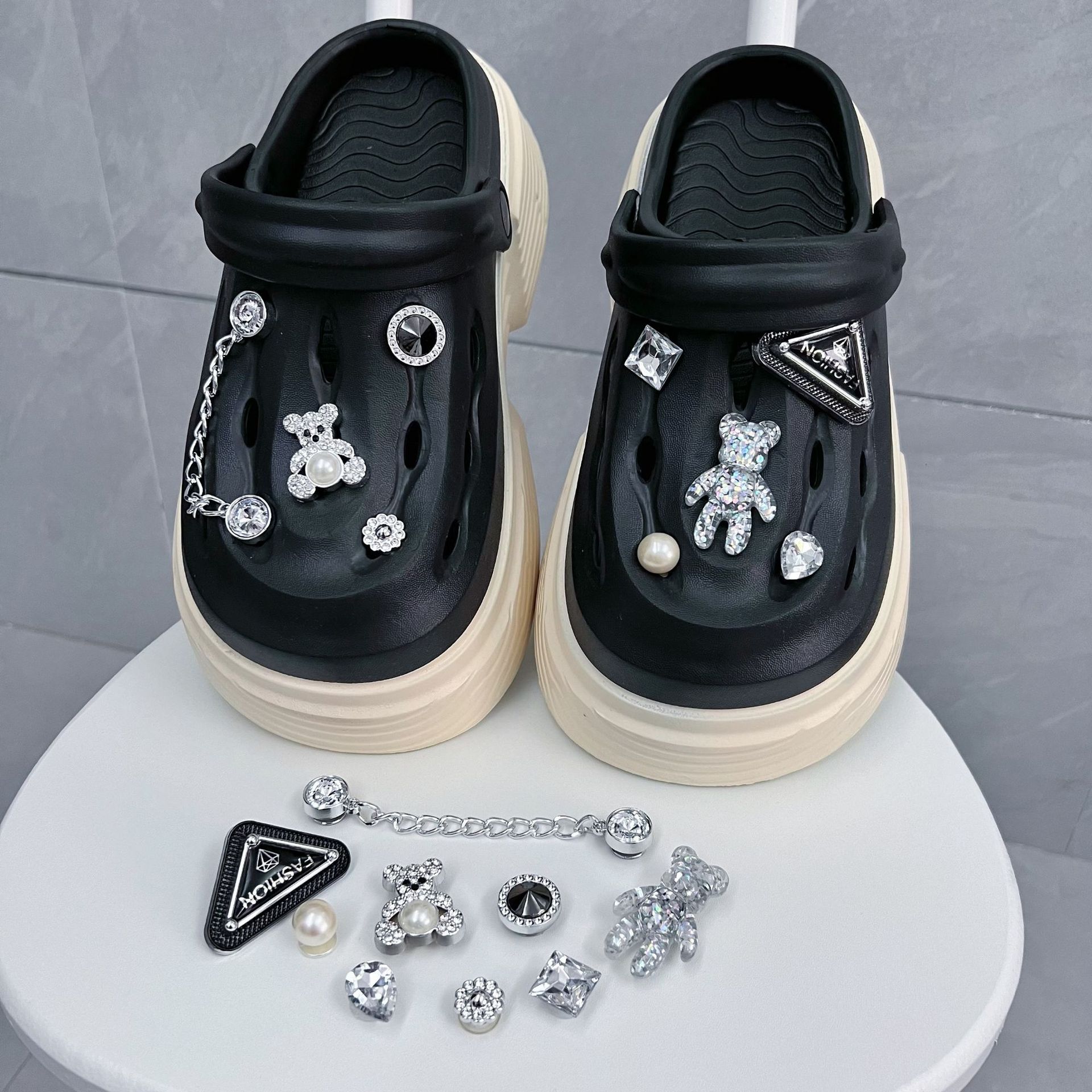 핏 크록스 장식 액세서리 다이아몬드 체인 DIY 다이아 - Women'S Accessories For Crocs 리뷰 및 가격