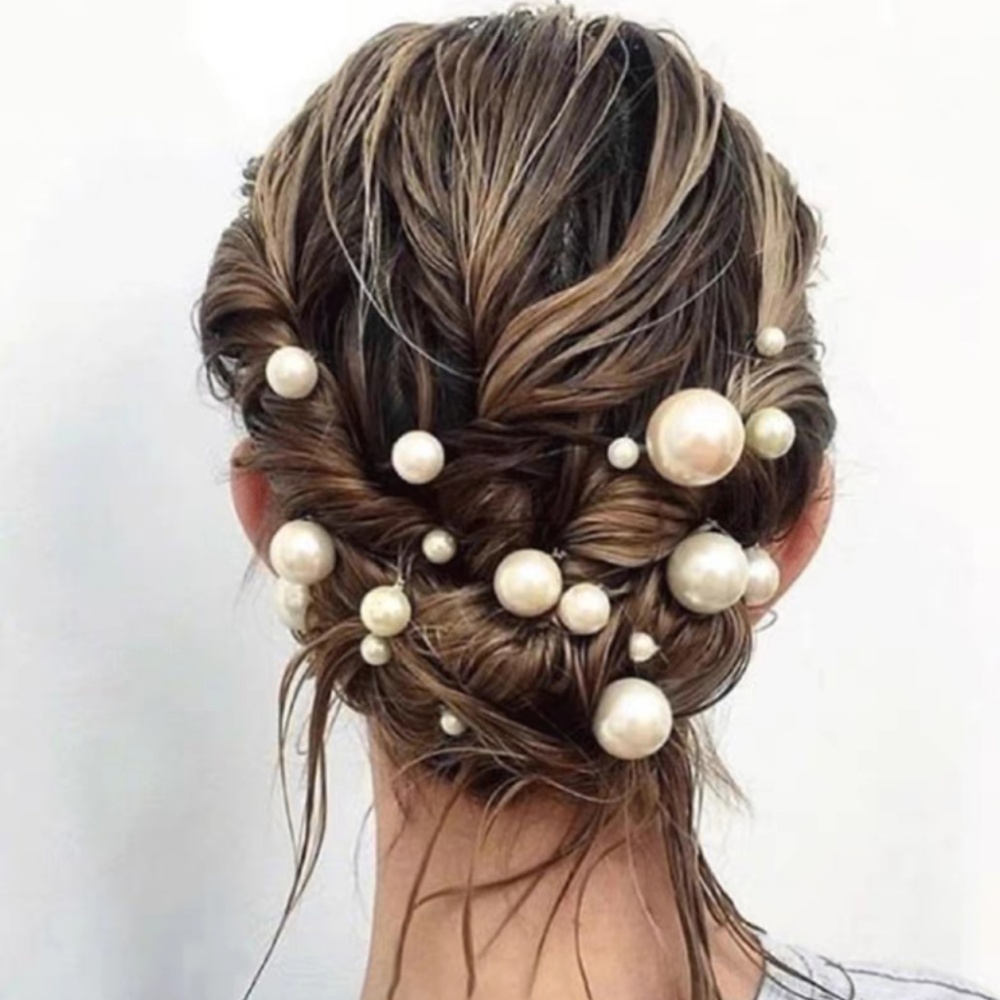 진주 크리스탈 헤어핀 빗 세트 신부 웨딩 헤어 액세서리 - Women Accessories Aesthetic 리뷰 및 가격