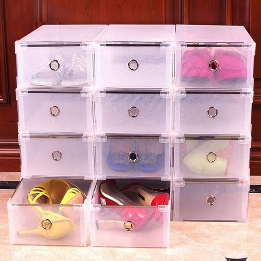 2개입 투명 플라스틱 서랍형 신발 보관함, 여성용 신발 - Women Accessories Drawer 리뷰 및 가격