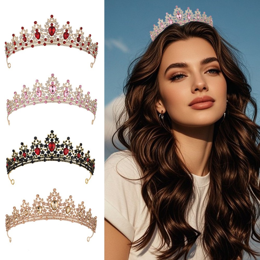 빈티지 리프 바인 실버 도금 라인스톤 신부 왕관 티아라 - Women'S Formal Accessories 리뷰 및 가격