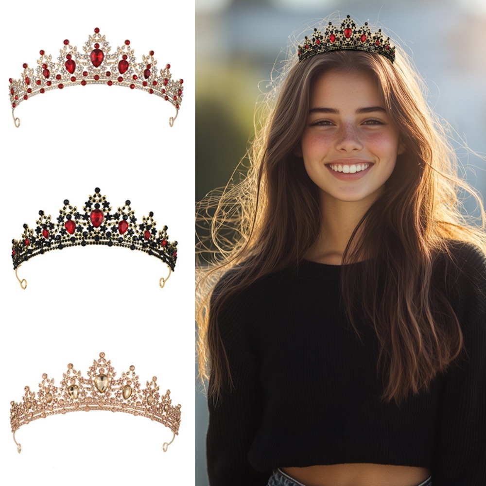 빈티지 리프 바인 실버 도금 라인스톤 신부 왕관 티아라 - Women'S Formal Accessories 리뷰 및 가격