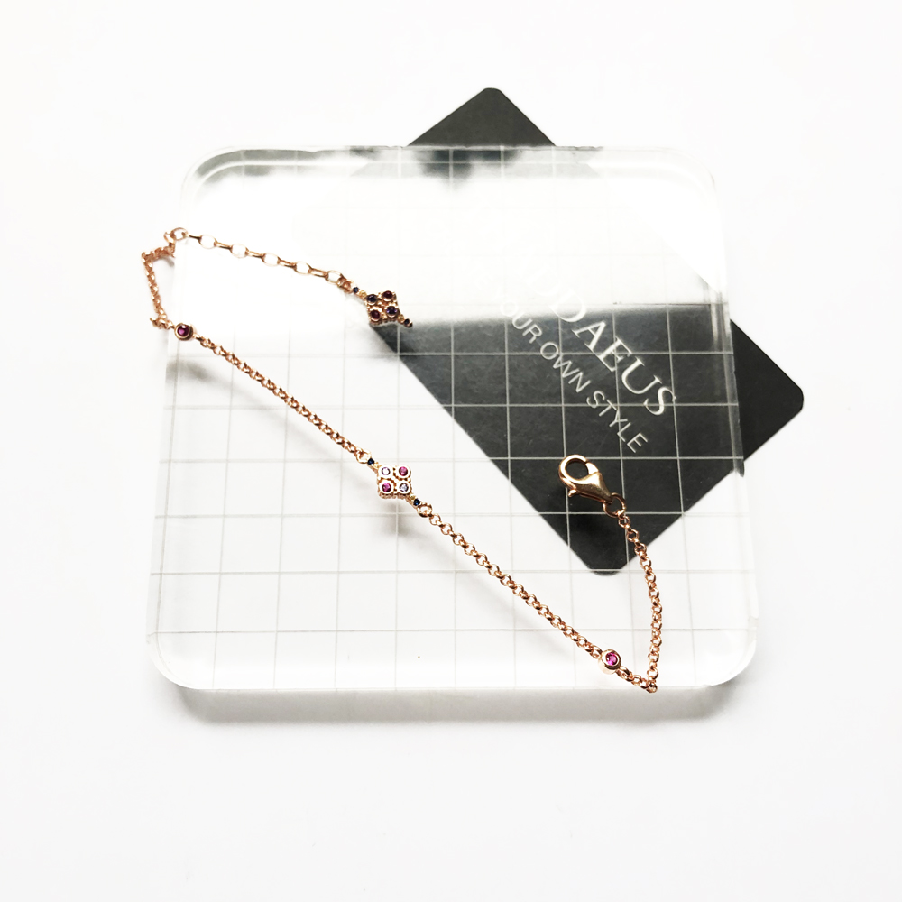 로열티 로즈 골드 도금 팔찌 새로운 링크 체인 925  - Women'S Victorian Accessories 리뷰 및 가격