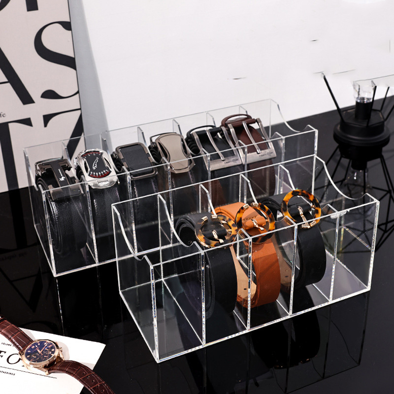 가죽 벨트 보관함, 여러 칸이 있는 데스크탑 벨트 정리 - Women Accessories Drawer 리뷰 및 가격