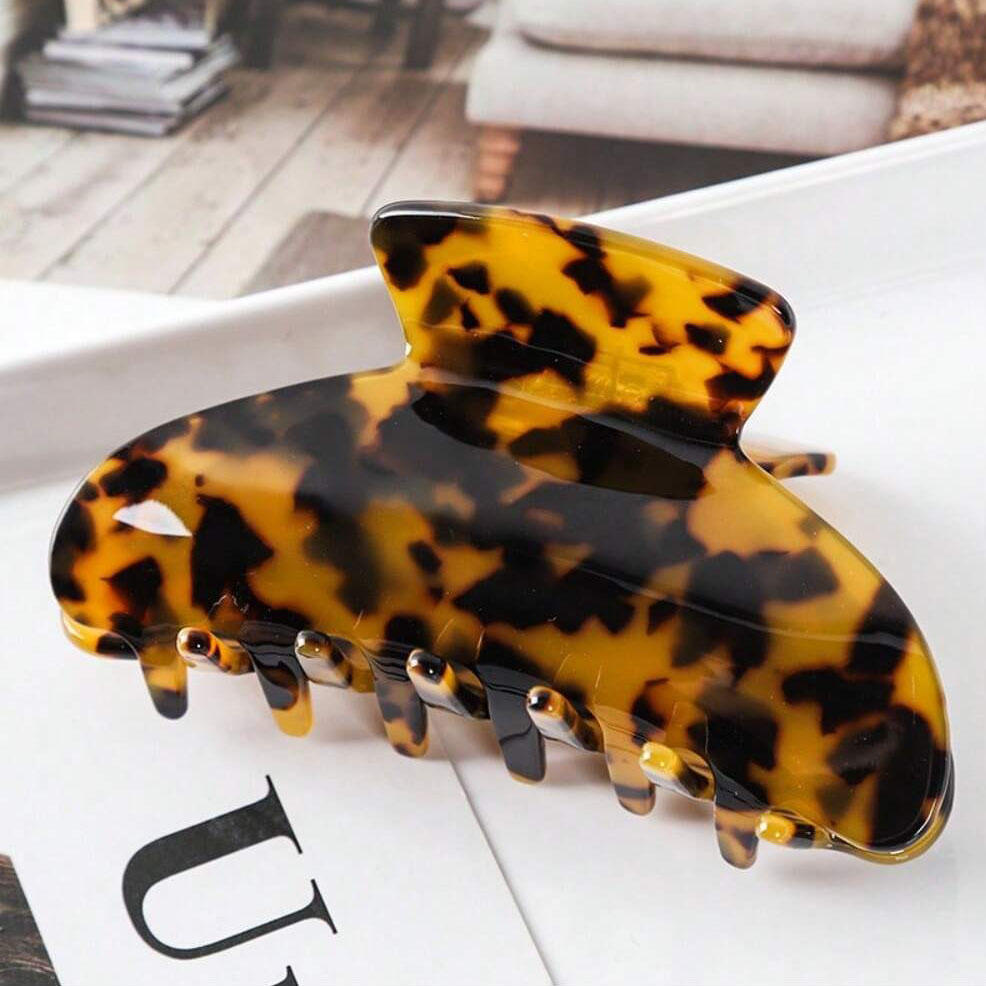 맞춤형 레오파드 프린트 헤어 클로 클립, 맞춤 이름 각 - Women Accessories Name 리뷰 및 가격