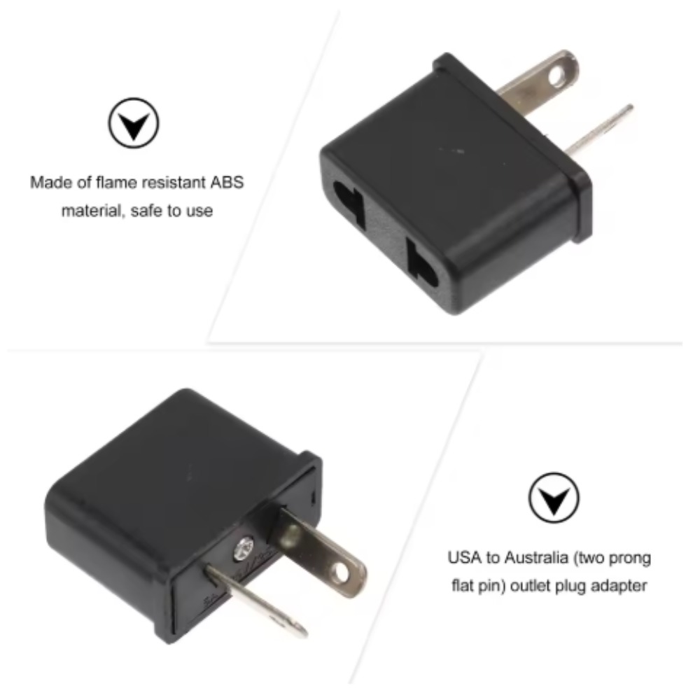 EU - US/AU 플러그 어댑터 - 유형 A/C/F  - Women Accessories In Uk 리뷰 및 가격