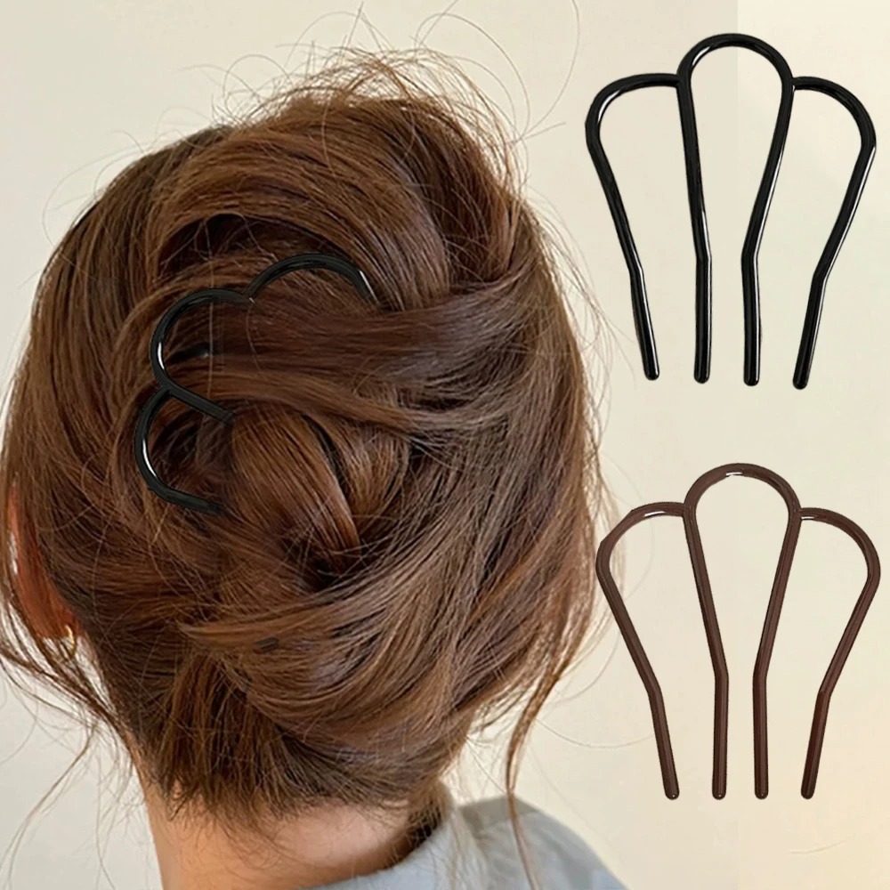 여성을 위한 우아하고 부드러운 아크릴 U자형 헤어 스틱 - Women Accessories Aesthetic 리뷰 및 가격