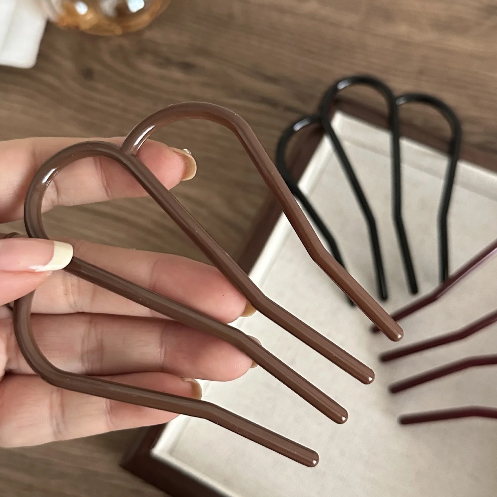 여성을 위한 우아하고 부드러운 아크릴 U자형 헤어 스틱 - Women Accessories Aesthetic 리뷰 및 가격